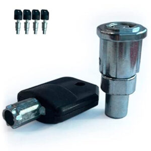 Lock & key for Classic Titan Gumballs Machines - Key Code Y2 (pack of 4)