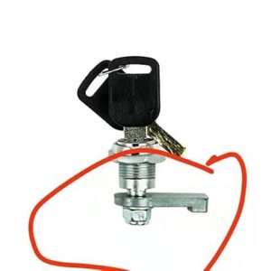 Cash box Lock & key for Deer Gv 18 Small machines - key code 2