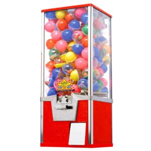 ACKSTAR - WESTERN | 50¢ Commercial Gumball Machine - Northwestern Style - Red