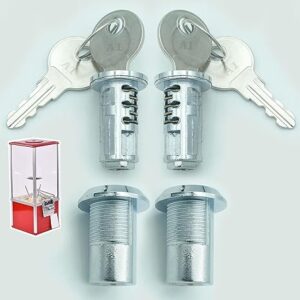 Lock and Key for Northwestern Machine - key code A1 (pack of 2)