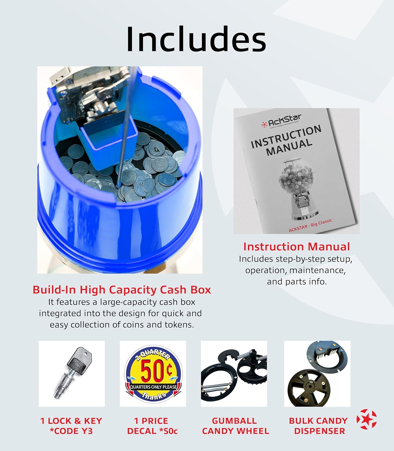 50c BIG CLASSIC - BLUE - Image 3